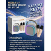 K12 Cift Mikrofonlu Renkli Tasinabilir Karaoke Hoparlörü (Bluetooth 5.4 & RGB Işıklı) K12 Cift Mikrofonlu Renkli Tasinabilir Karaoke Hoparlörü (Bluetooth 5.4 & RGB Işıklı)