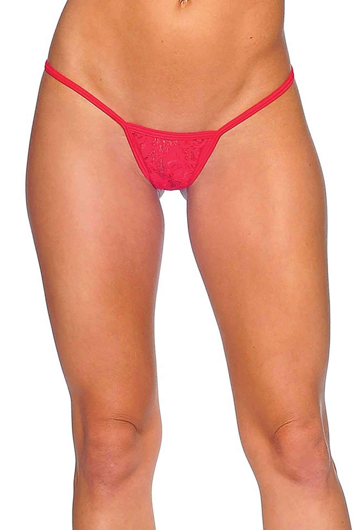 Kırmızı Dantelli Tanga TM1166 Kırmızı Dantelli Tanga TM1166