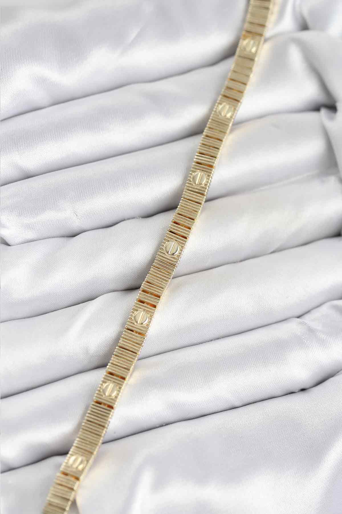 Gold Renk Vip Seri Bileklik - Bayi Depom