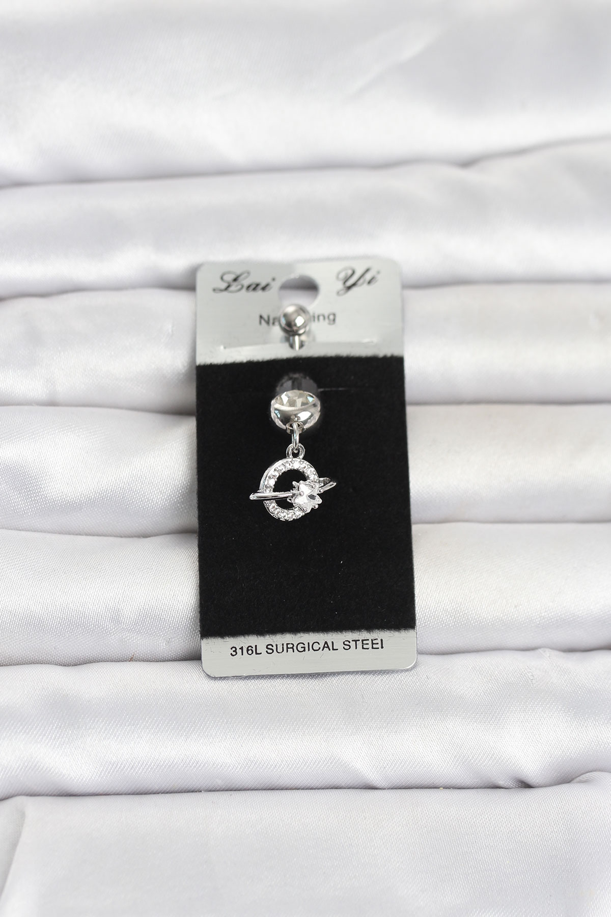 316L Cerrahi Çelik Sallantılı Yıldız Model Göbek Piercing - Bayi Depom 316L Cerrahi Çelik Sallantılı Yıldız Model Göbek Piercing - Bayi Depom