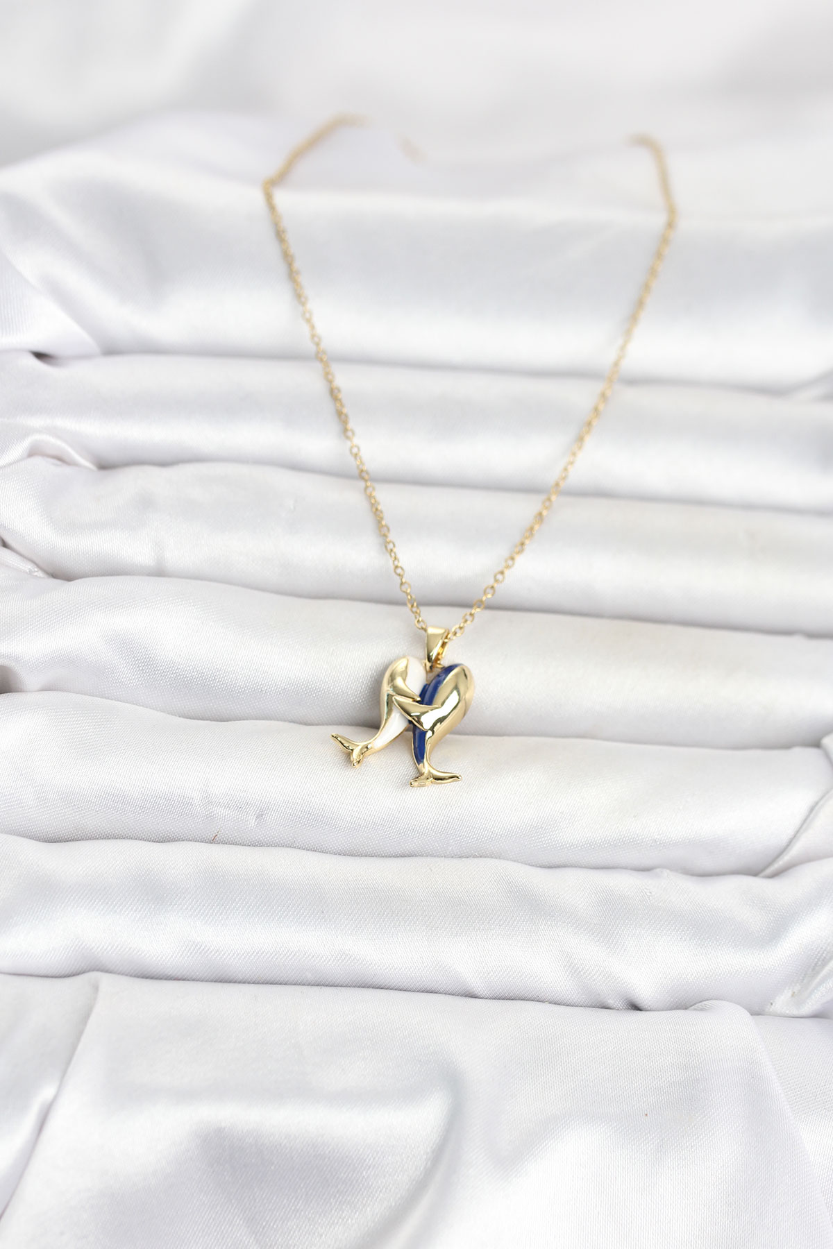 316L Çelik Zincir Gold Renk Dolphin Model Kadın Kolye - Bayi Depom 316L Çelik Zincir Gold Renk Dolphin Model Kadın Kolye - Bayi Depom