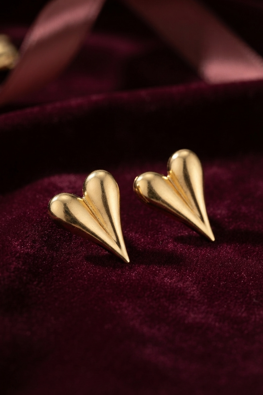 316L Çelik Gold Renk Kalp Model Küpe - Bayi Depom 316L Çelik Gold Renk Kalp Model Küpe - Bayi Depom