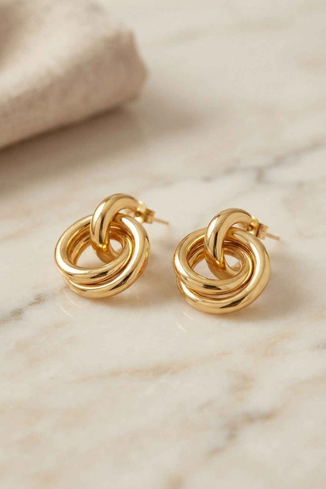 316L Çelik Gold Renk Halka Model Küpe - Bayi Depom 316L Çelik Gold Renk Halka Model Küpe - Bayi Depom