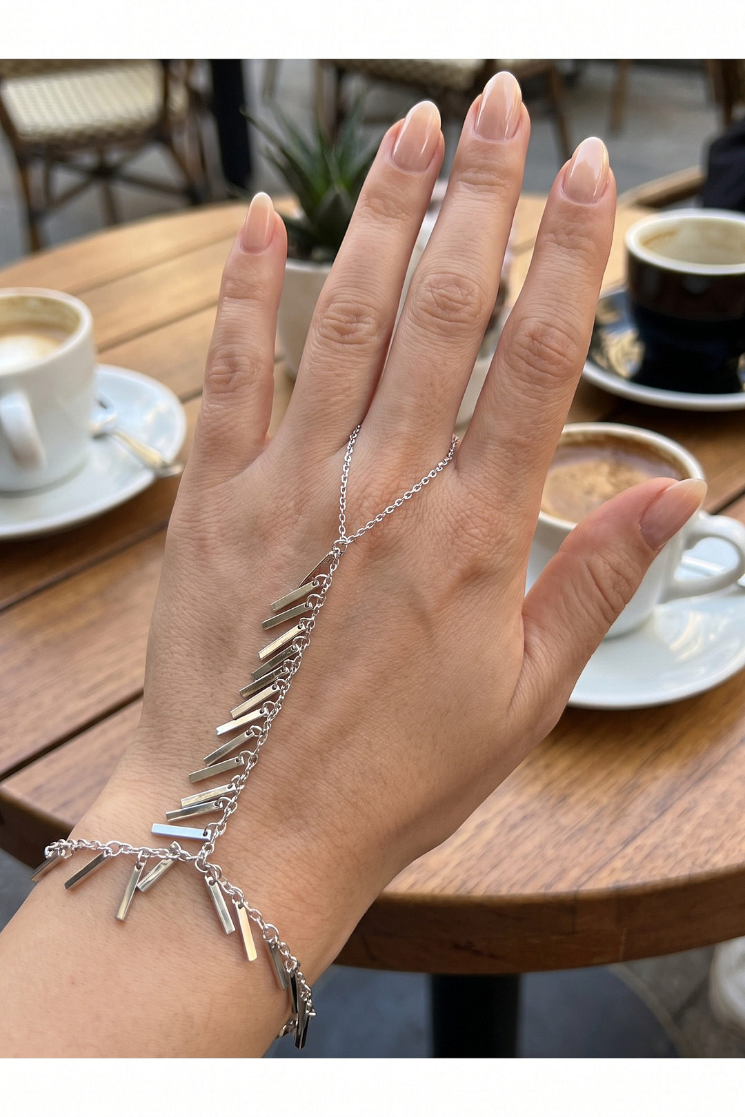 Gümüş Renk Pirinç Sarkıt Plaka Model Şahmeran - Bayi Depom