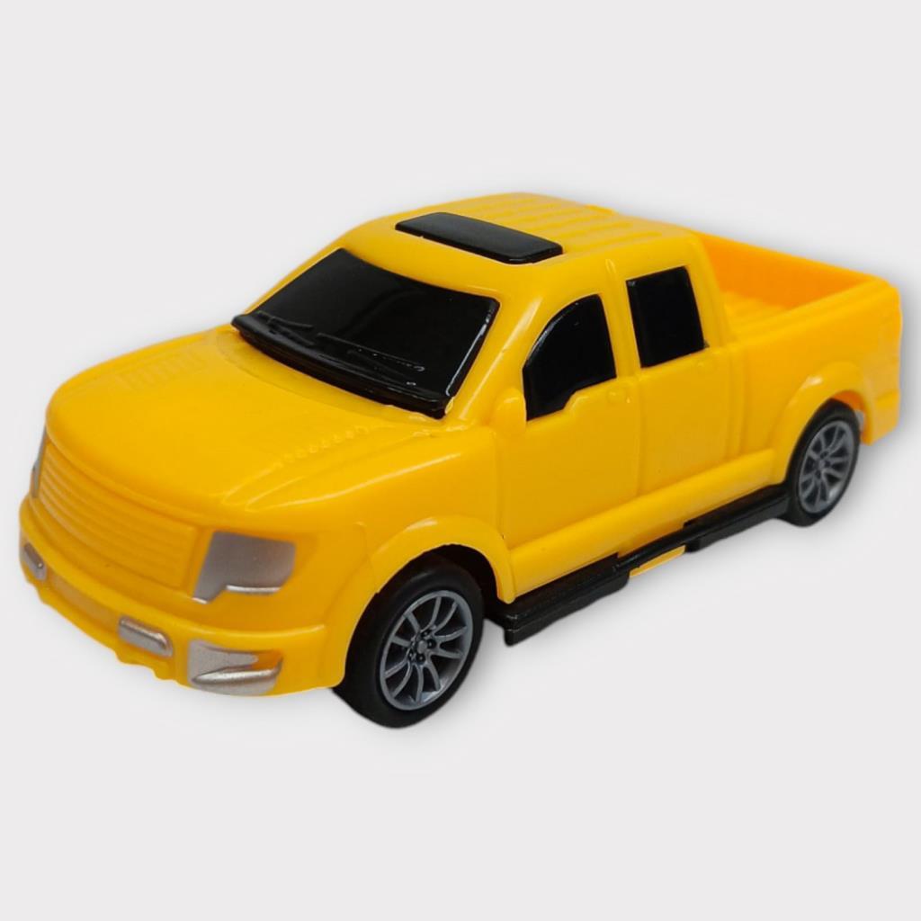 Çek Bırak Arabalar 10 Cm - Sarı Pick-Up (Bayi Depom) Çek Bırak Arabalar 10 Cm - Sarı Pick-Up (Bayi Depom)