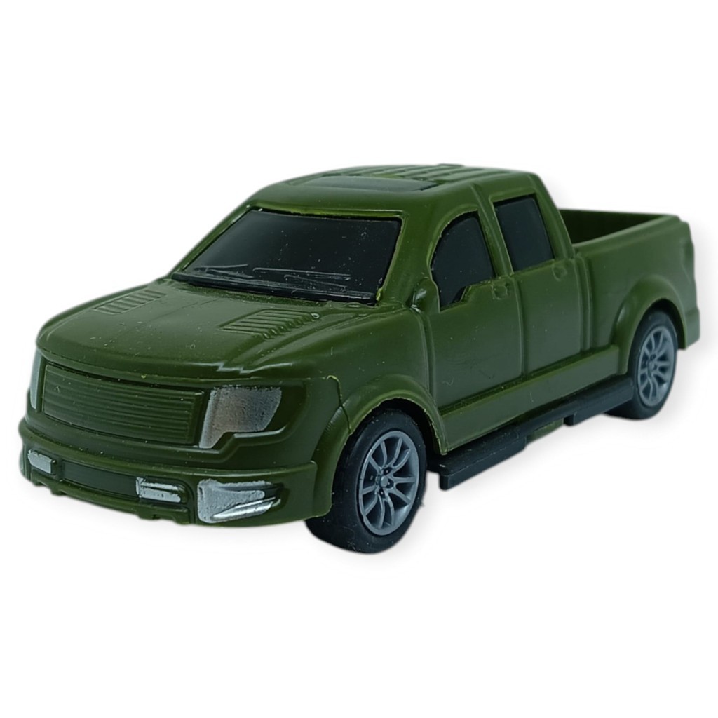 Çek Bırak Arabalar 10 Cm - Yeşil Pick-Up (Bayi Depom) Çek Bırak Arabalar 10 Cm - Yeşil Pick-Up (Bayi Depom)