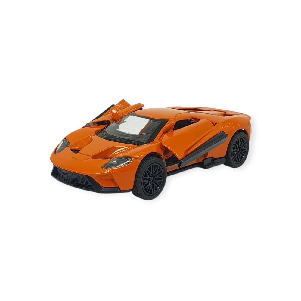 Çek Bırak Metal Arabalar 13 cm - SR2211- Turuncu (Bayi Depom)