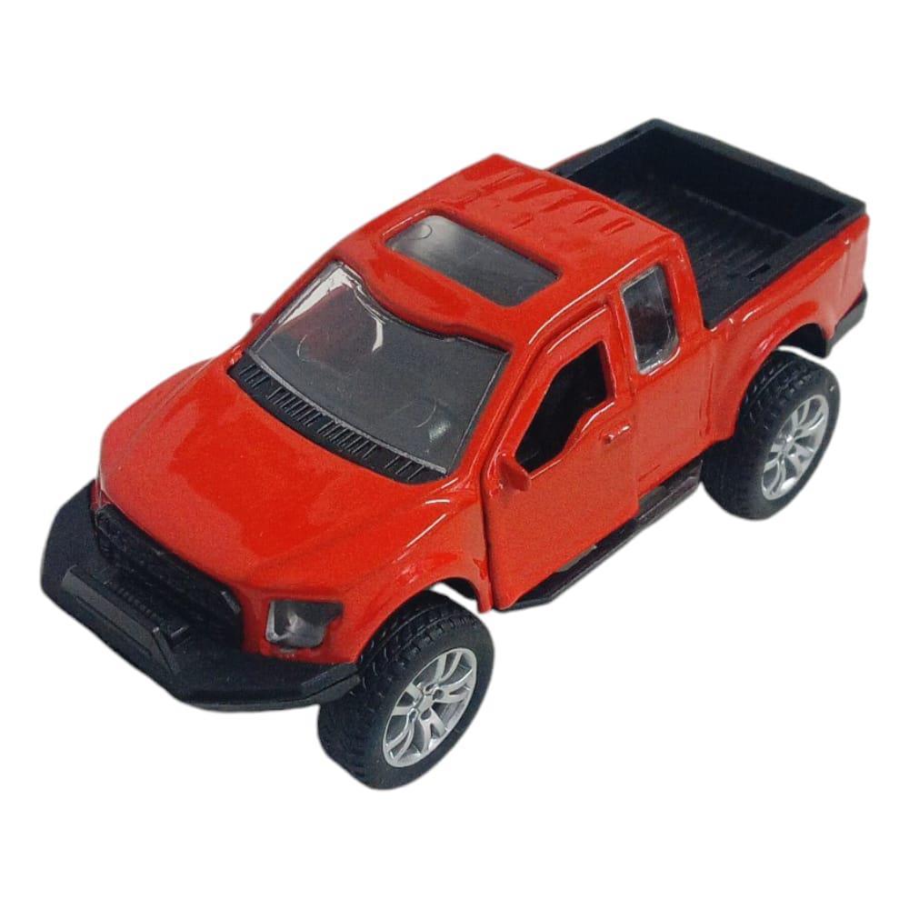 Çek Bırak Metal Arazi Aracı 13 cm - Kırmızı (Bayi Depom)