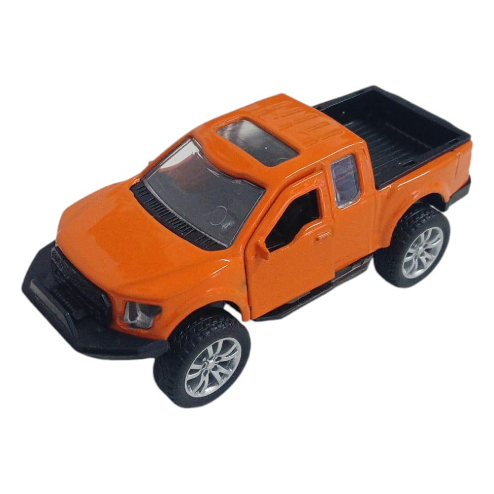 Çek Bırak Metal Arazi Aracı 13 cm - Turuncu (Bayi Depom)