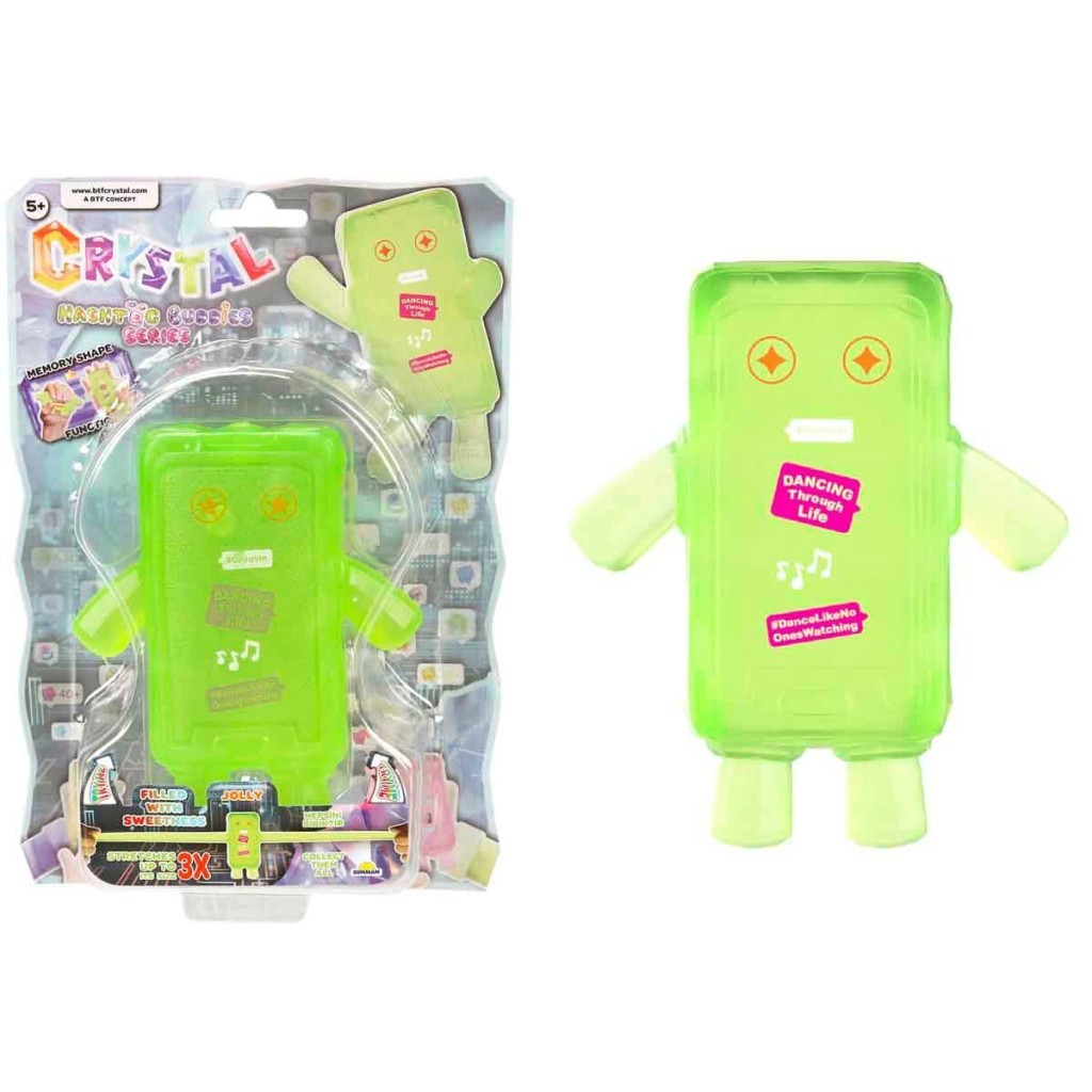 Crystal Hashtag Buddies Serisi Stretch Figür - Jolly (Bayi Depom) Crystal Hashtag Buddies Serisi Stretch Figür - Jolly (Bayi Depom)