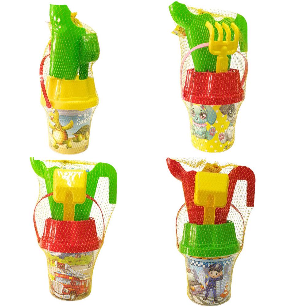 Küçük Kova Seti 4 Aksesuarlı - 1011 (Bayi Depom) Küçük Kova Seti 4 Aksesuarlı - 1011 (Bayi Depom)