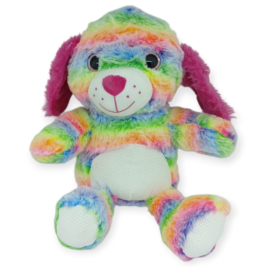 Peluş Renkli Hayvanlar 38 cm - Tavşan (Bayi Depom)