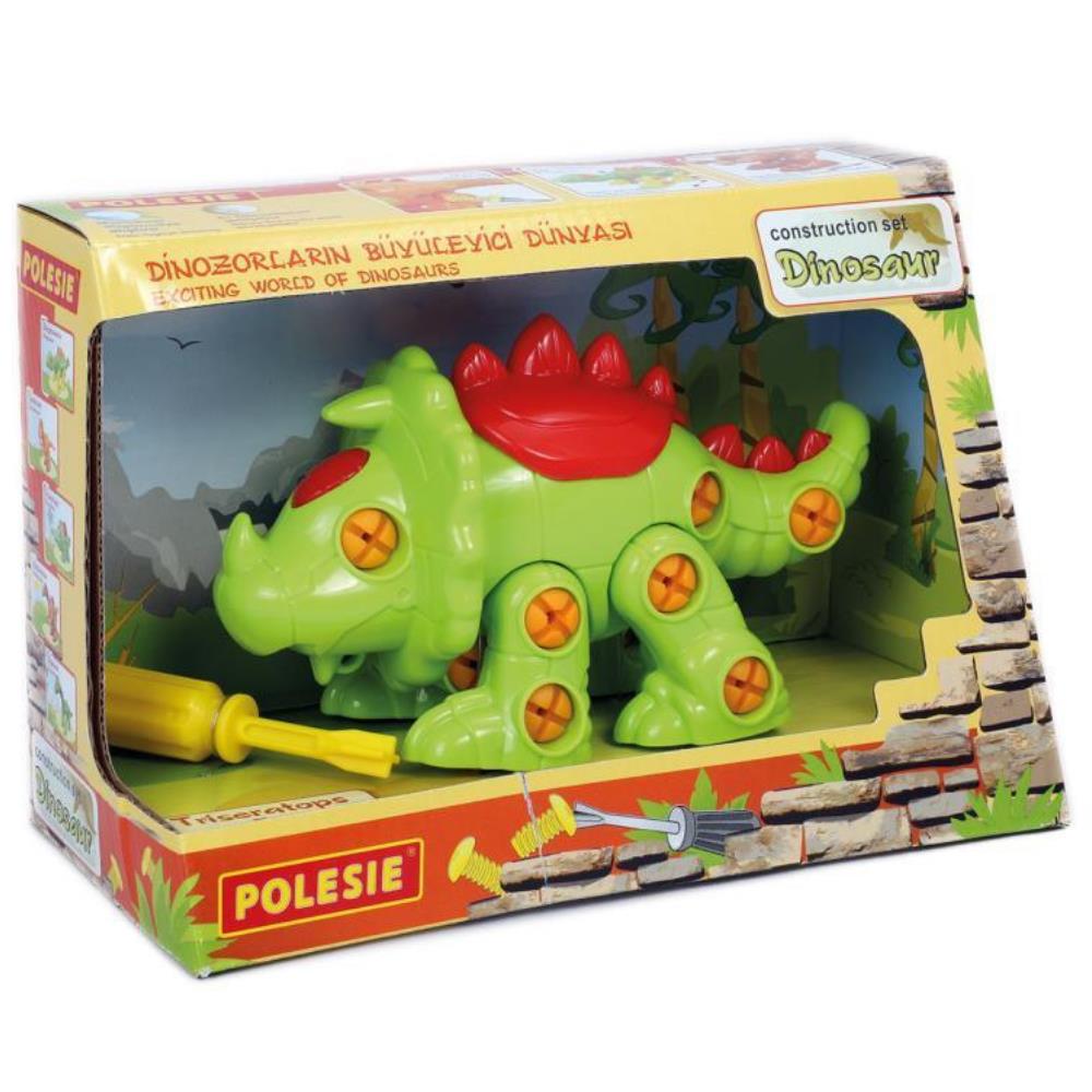 Polesie Sök Tak Dinozor Triseratops 32 Parça - POL-76816 (Bayi Depom) Polesie Sök Tak Dinozor Triseratops 32 Parça - POL-76816 (Bayi Depom)