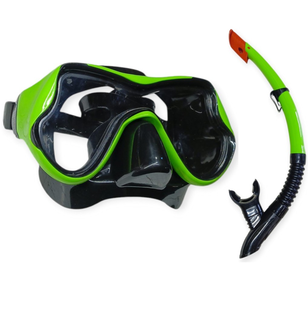 Star Diving Dalış Maskesi ve Snorkel Yetişkin - 51714-YEŞİL (Bayi Depom) Star Diving Dalış Maskesi ve Snorkel Yetişkin - 51714-YEŞİL (Bayi Depom)