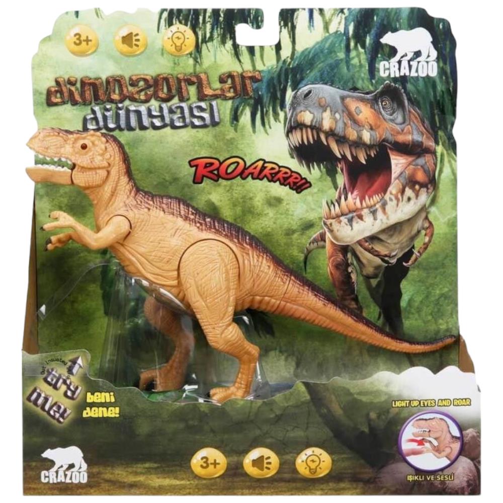Tyrannosaurus Rex Dinozor Işıklı Sesli - RS6171 (Bayi Depom) Tyrannosaurus Rex Dinozor Işıklı Sesli - RS6171 (Bayi Depom)