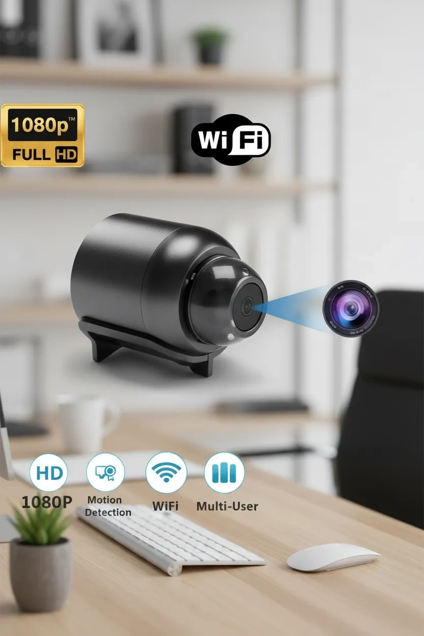 1080P HD WiFi Mini Kamera 120° Geniş Açı Gece Görüşü Manyetik 360° Döner TF Kart Destekli ( Bayi Depom ) 1080P HD WiFi Mini Kamera 120° Geniş Açı Gece Görüşü Manyetik 360° Döner TF Kart Destekli ( Bayi Depom )