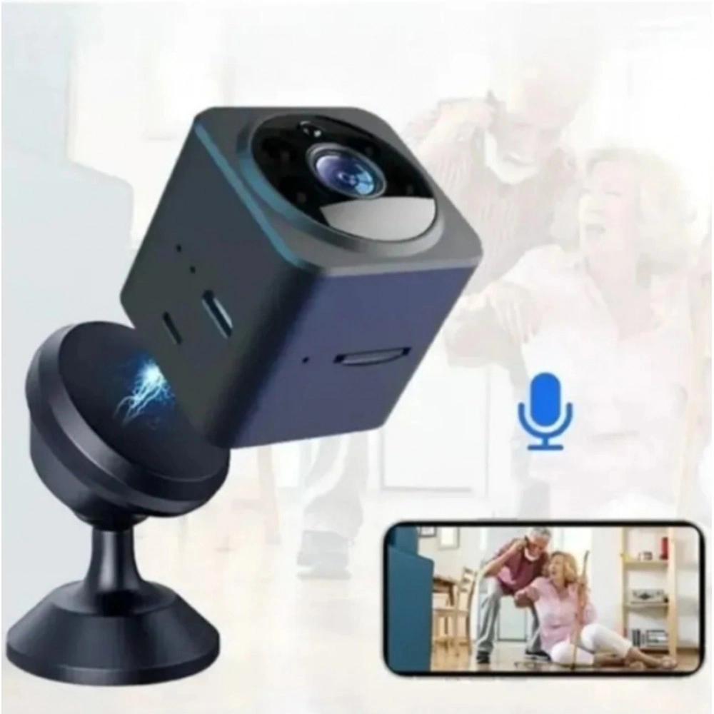 Akıllı Mini Kamera 1080P HD WiFi Mobil Uygulamalı Şarjlı Gece Görüşlü Çift Yönlü Ses Kart Destekli ( Bayi Depom ) Akıllı Mini Kamera 1080P HD WiFi Mobil Uygulamalı Şarjlı Gece Görüşlü Çift Yönlü Ses Kart Destekli ( Bayi Depom )
