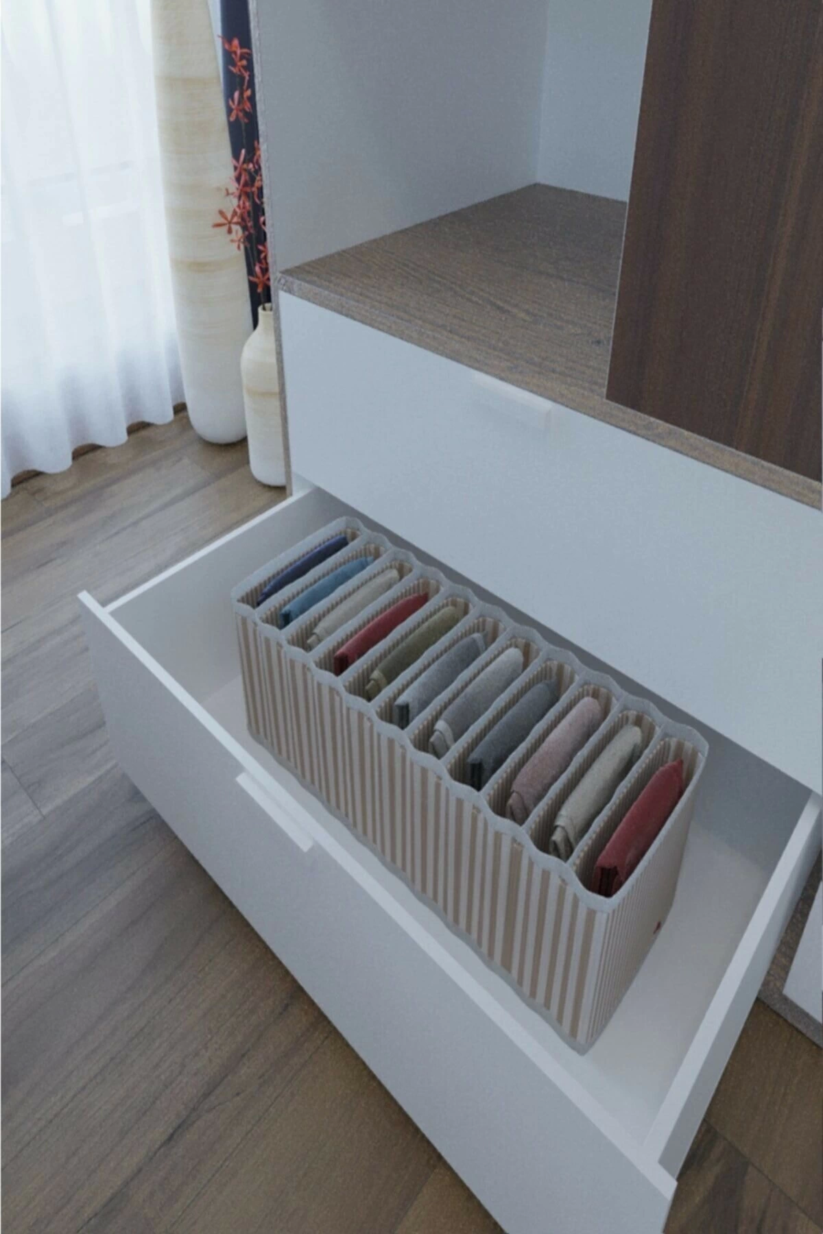 11 Bölmeli Dolap ve Çekmece Içi Düzenleyici Akordiyon Organizer M-00500 (3 Adet) 00517 ( Bayi Depom ) 11 Bölmeli Dolap ve Çekmece Içi Düzenleyici Akordiyon Organizer M-00500 (3 Adet) 00517 ( Bayi Depom )