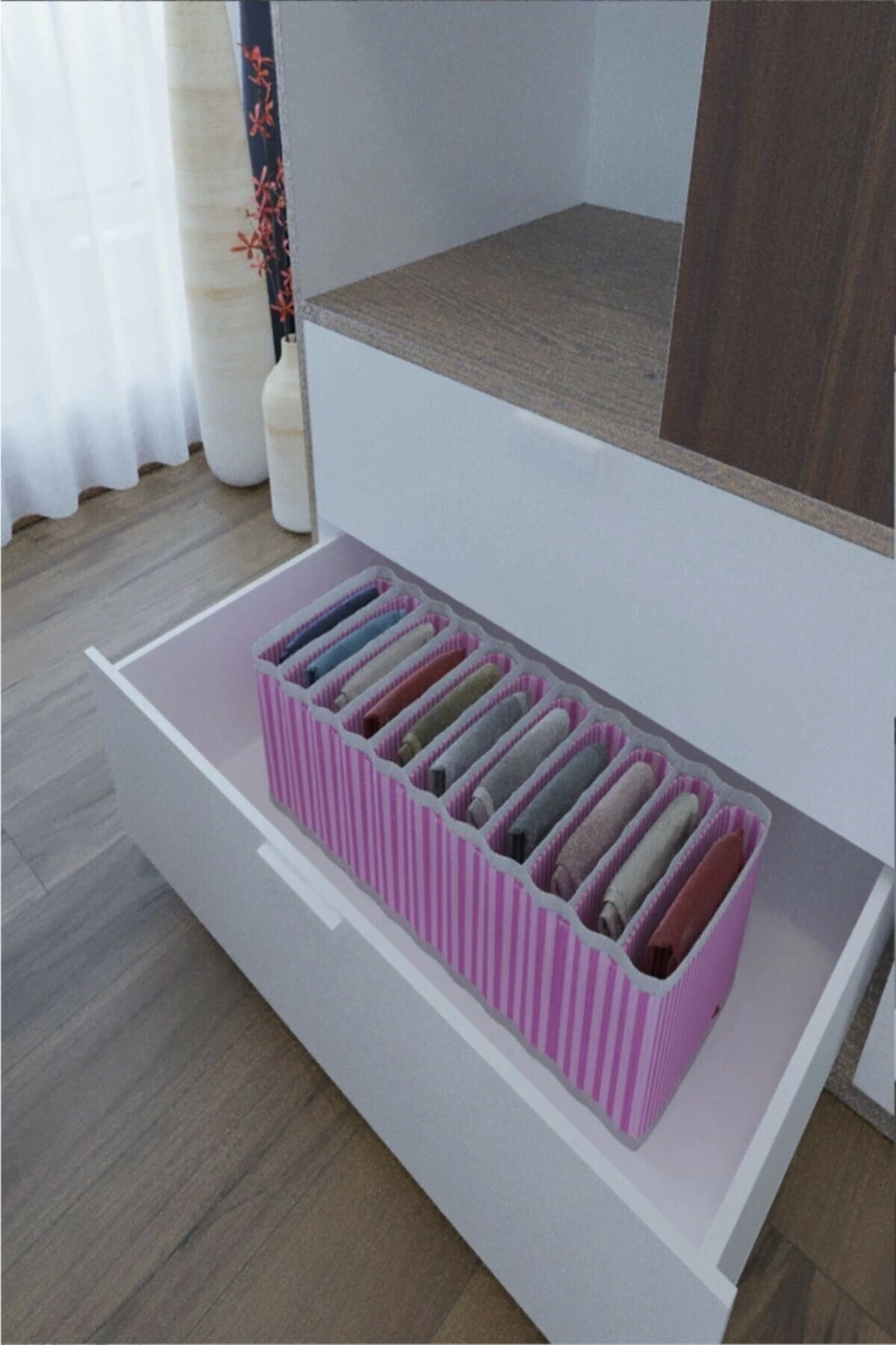 11 Bölmeli Dolap ve Çekmece Içi Düzenleyici Akordiyon Organizer M-00500 (3 Adet) 00517 ( Bayi Depom ) 11 Bölmeli Dolap ve Çekmece Içi Düzenleyici Akordiyon Organizer M-00500 (3 Adet) 00517 ( Bayi Depom )