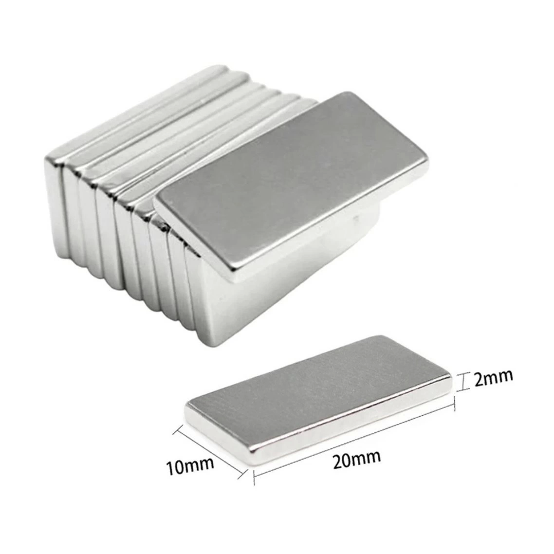 100 Adet 20x10x2 mm Neodyum Mıknatıs Köşeli Magnet N35 Nikel Kaplama Güçlü Kaliteli Dayanıklı ( Bayi Depom ) 100 Adet 20x10x2 mm Neodyum Mıknatıs Köşeli Magnet N35 Nikel Kaplama Güçlü Kaliteli Dayanıklı ( Bayi Depom )
