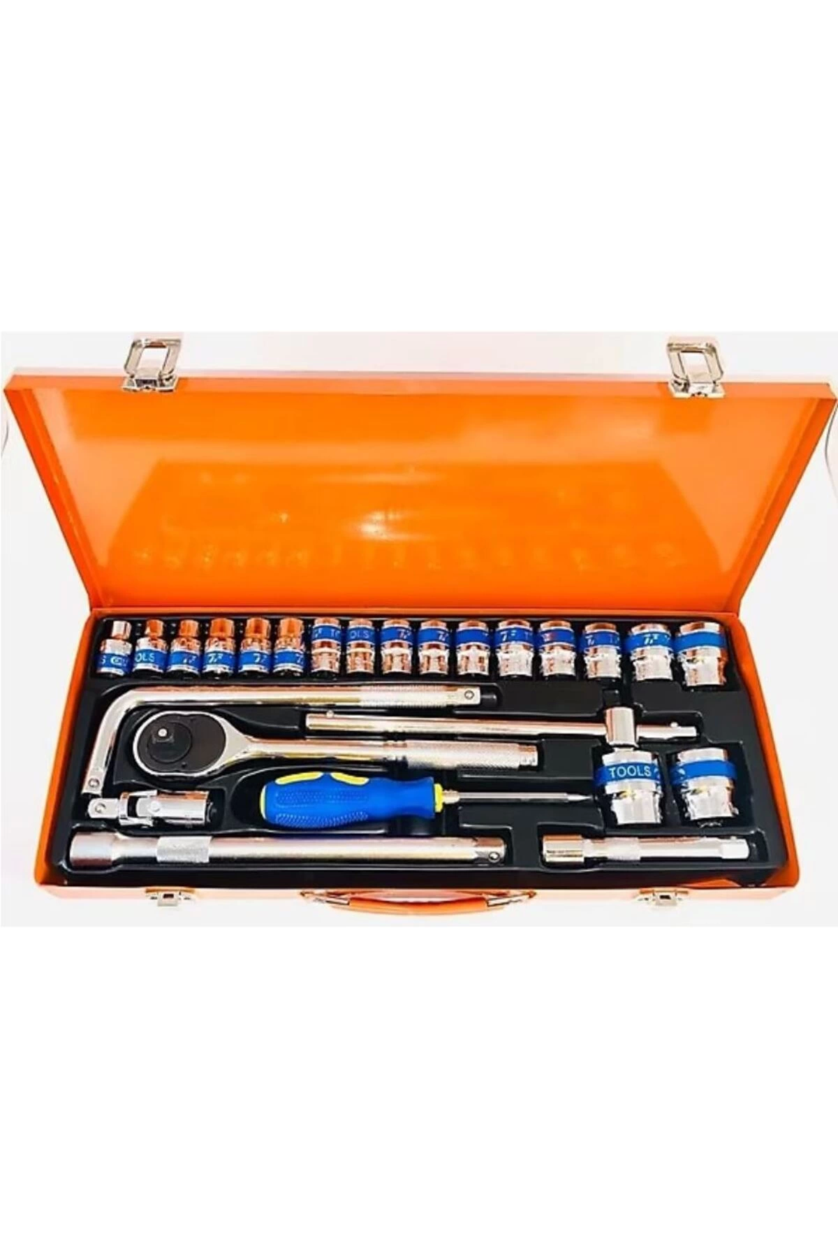 25 PARÇA 1/2 LOKMA SETİ CHROME VANADİUM PARLAK ( Bayi Depom ) 25 PARÇA 1/2 LOKMA SETİ CHROME VANADİUM PARLAK ( Bayi Depom )