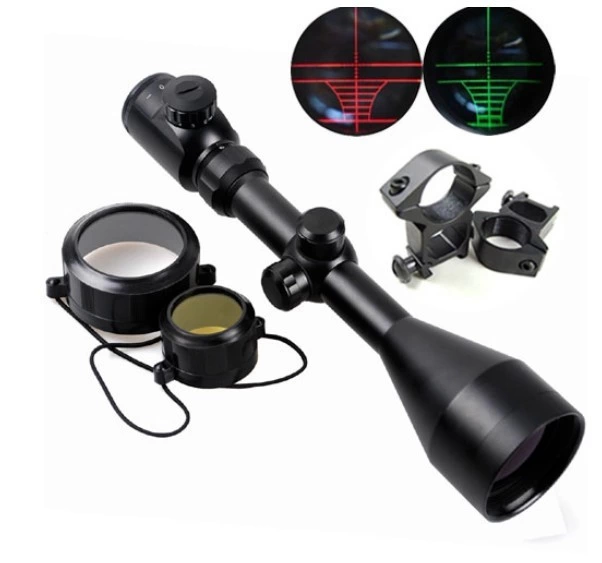 3-9x56eg Yüksek Kaliteli çıft ışık Kırmızı,yeşil Kaynaklı Avcılık Süfer  Dürbün(b) ( Bayi Depom )