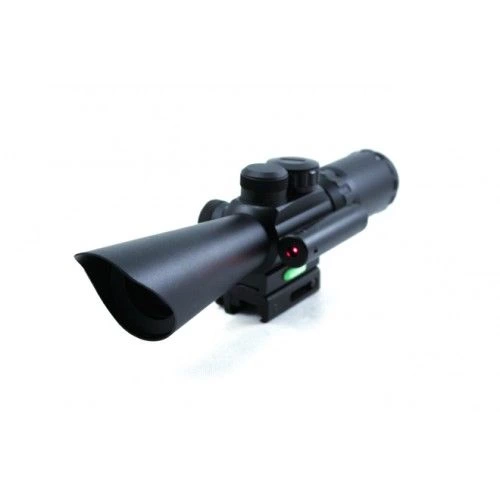 3.5-10x40 Zoomlu Av Tüfeği Dürbünü  Lazerli Dürbün ( Bayi Depom )
