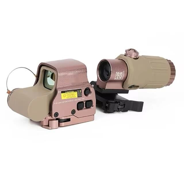 558-G43 XPS2 Hedef İşaretleyici Red Dot - Holografik Nişangâh, 5x Büyütmeli Set Çöl Rengi ( Bayi Depom )