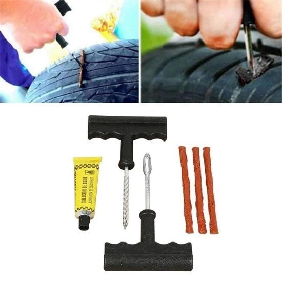 6 Parça Araba Motosiklet Otomobil Bisiklet Lastik Tamir Kiti Araç Bakım Seti ( Bayi Depom ) 6 Parça Araba Motosiklet Otomobil Bisiklet Lastik Tamir Kiti Araç Bakım Seti ( Bayi Depom )