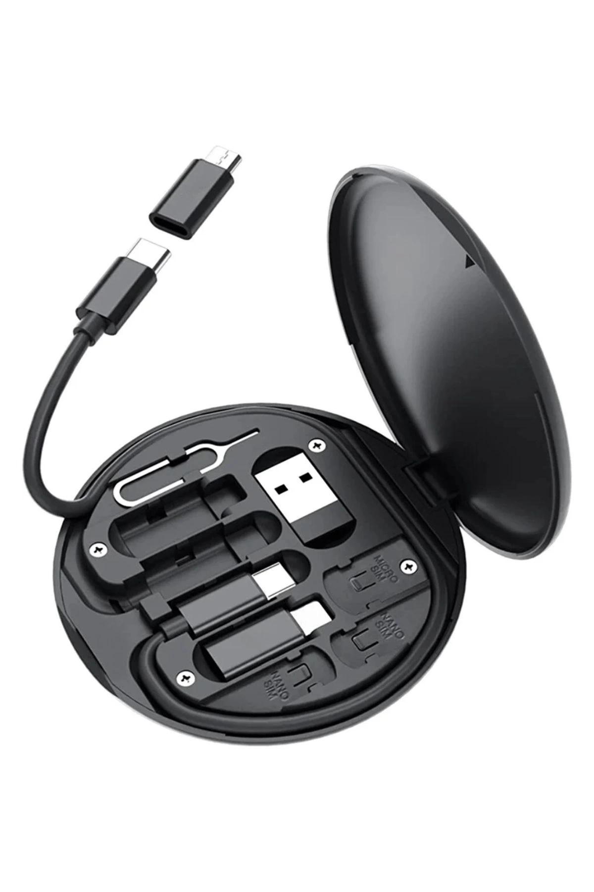 60w Destekli Kablo Kutusu Seyahat Kablo Seti 5'i 1 Arada Usb Type-c Şarj Kablosu Seti ( Bayi Depom ) 60w Destekli Kablo Kutusu Seyahat Kablo Seti 5'i 1 Arada Usb Type-c Şarj Kablosu Seti ( Bayi Depom )