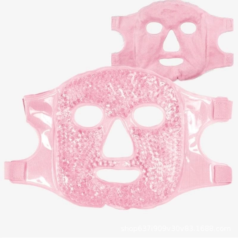 Terapi Jel Yüz Maskesi Soğuk Ve Sıcak Boncuklu Ayarlanabilir Maske (Pembe) ( Bayi Depom ) Terapi Jel Yüz Maskesi Soğuk Ve Sıcak Boncuklu Ayarlanabilir Maske (Pembe) ( Bayi Depom )