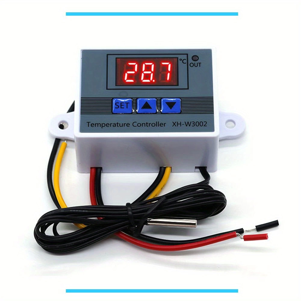 Dijital Termostat XH-W3002 LED Ekranlı Sıcaklık Kontrol Cihazı 220V ( Bayi Depom ) Dijital Termostat XH-W3002 LED Ekranlı Sıcaklık Kontrol Cihazı 220V ( Bayi Depom )