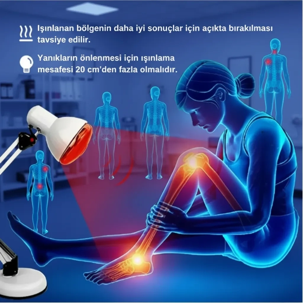 150w Kızılötesi (infrared) Isıtıcılı Fizik Tedavi Lambası (Kırmızı Işık) E27 (Kalın Duy) ( Bayi Depom )