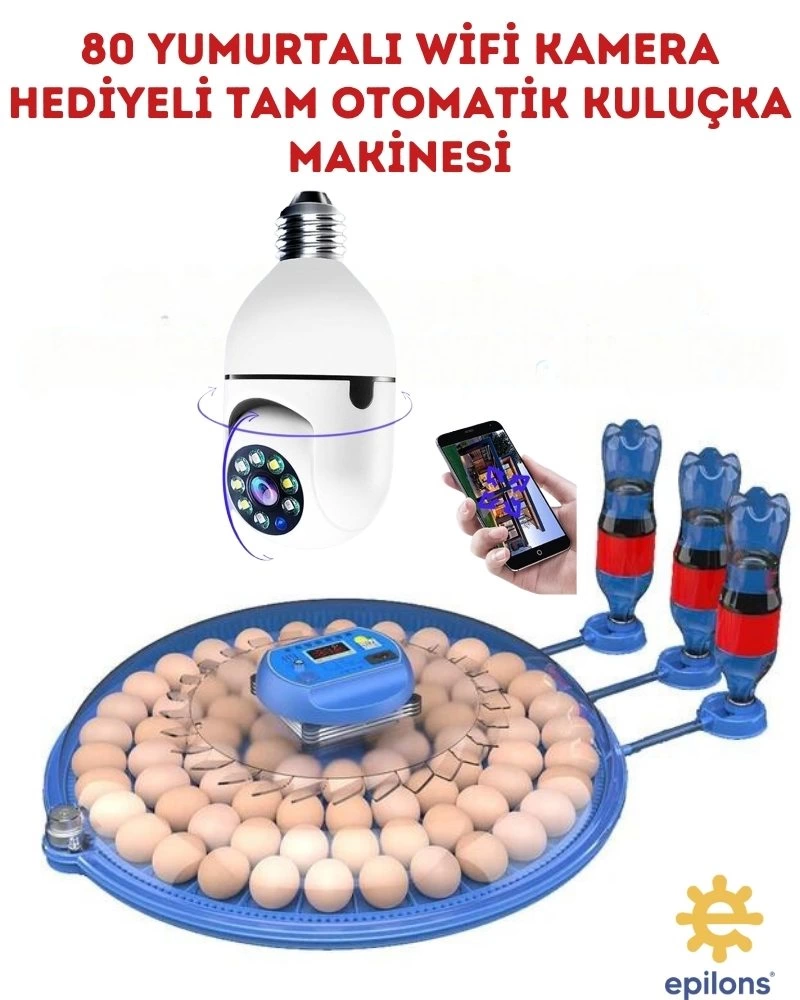 80 Yumurta Kapasiteli Tam Otomatik Çiftlik Kuluçka Makinesi Kablosuz Ampul Kamera Hediyeli MZ-80 ( Bayi Depom ) 80 Yumurta Kapasiteli Tam Otomatik Çiftlik Kuluçka Makinesi Kablosuz Ampul Kamera Hediyeli MZ-80 ( Bayi Depom )