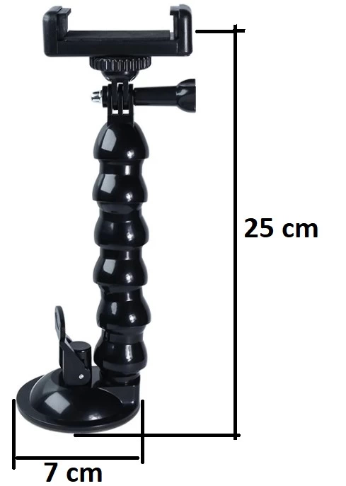 Pratik Akrobat Vantuzlu Teleskobik Telefon Tutucu ( Bayi Depom )