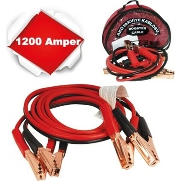 Akü Takviye Kablosu 1200 Amper (taşıma Çantalı) ( Bayi Depom )