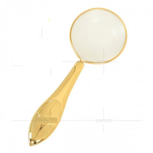 Nikula-Altın Renkli 5x-45mm Zarif Işlemeli özel Tasarlanmış Hediye Büyüteç-mg18155-7 ( Bayi Depom )