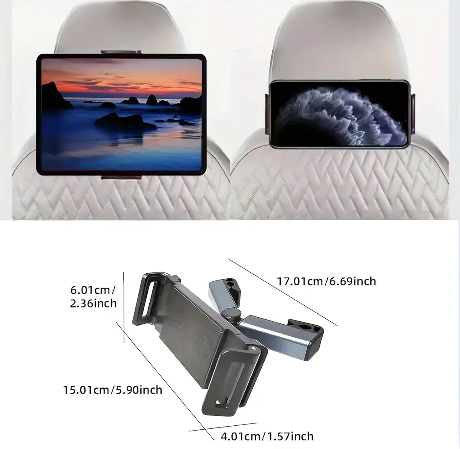 Araç Koltuk Arkası Tablet Tutucu, Telefon Tutucu, Tablet/Telefon Tutucu ( Bayi Depom ) Araç Koltuk Arkası Tablet Tutucu, Telefon Tutucu, Tablet/Telefon Tutucu ( Bayi Depom )