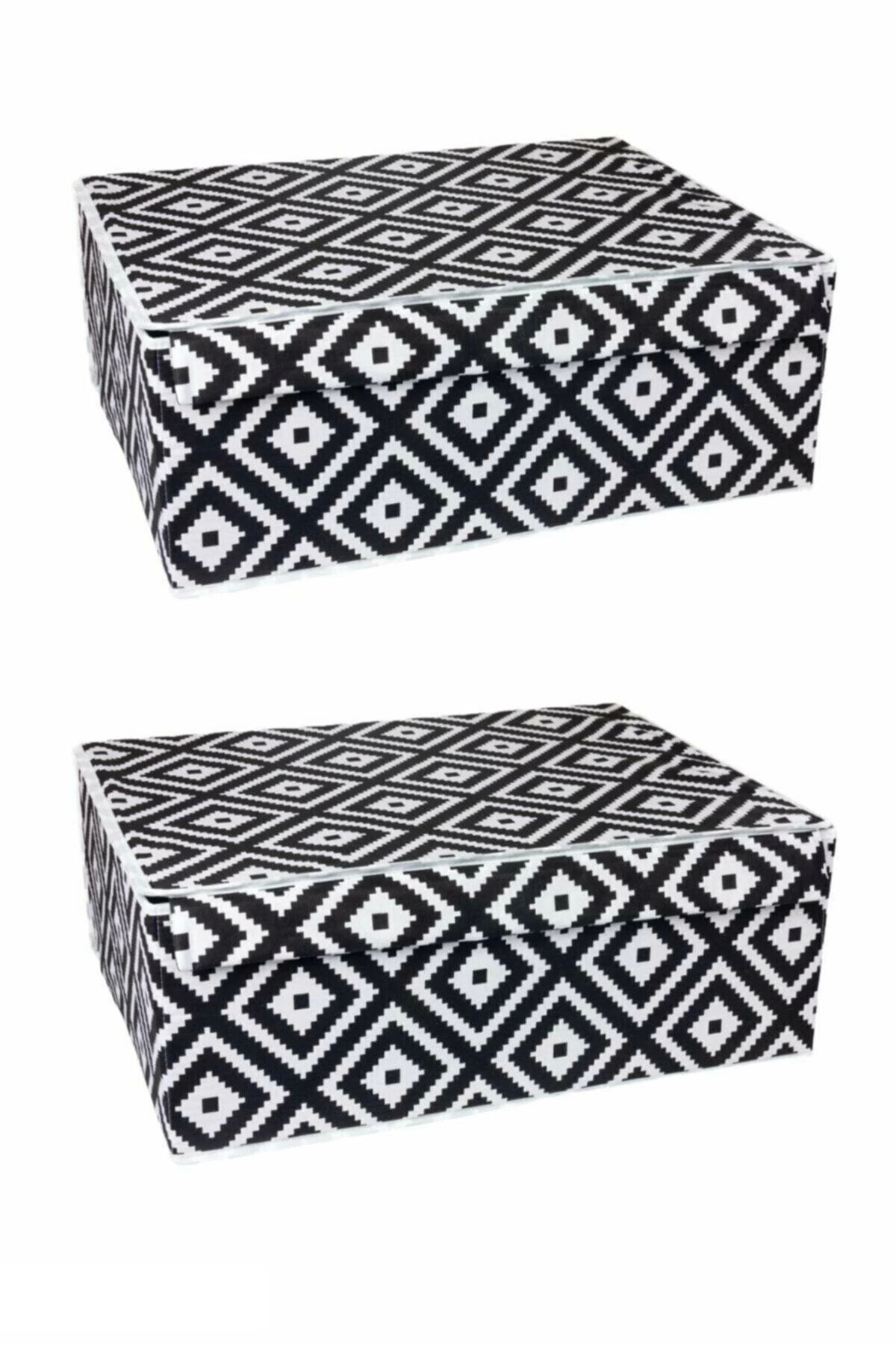Baza Altı Boy Çok Amaçlı Düzenleyici Kutu Organizer Cırt Cırtlı Hurç 19cm X 40cm X 50cm (10 Adet) ( Bayi Depom )
