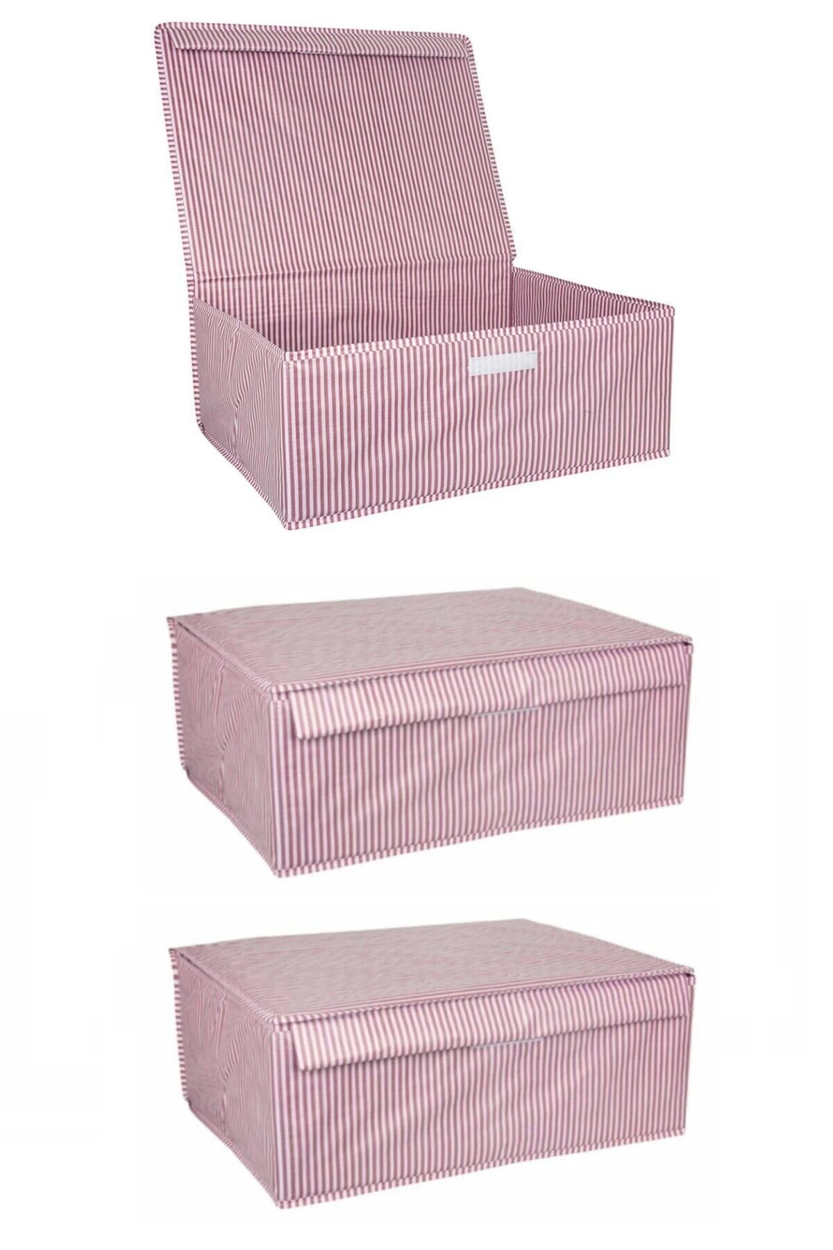 Baza Altı Boy Çok Amaçlı Düzenleyici Kutu Organizer Cırt Cırtlı Hurç 19cm X 40cm X 50cm (10 Adet) ( Bayi Depom )