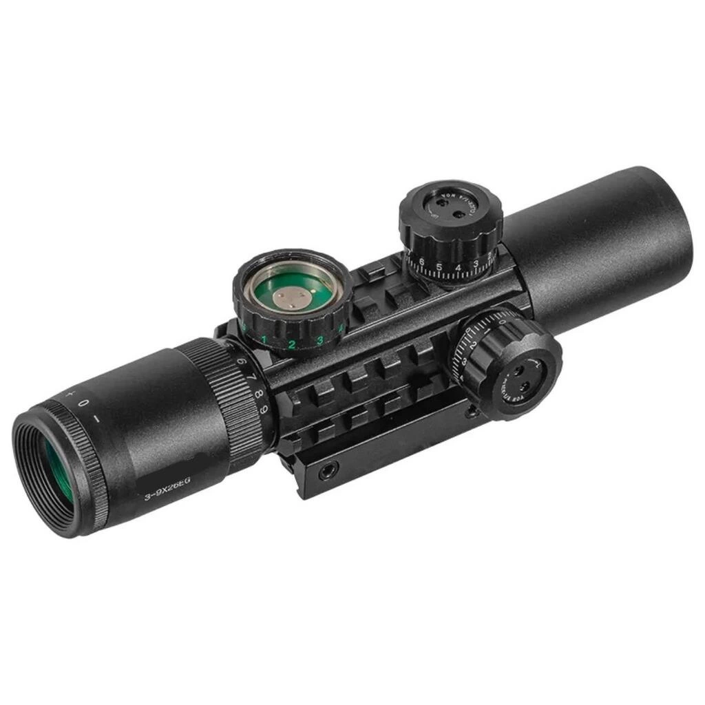 C3-9X26eg   Raylı Çift ışıklı  Dürbünü  11mm/22mm ( Bayi Depom )