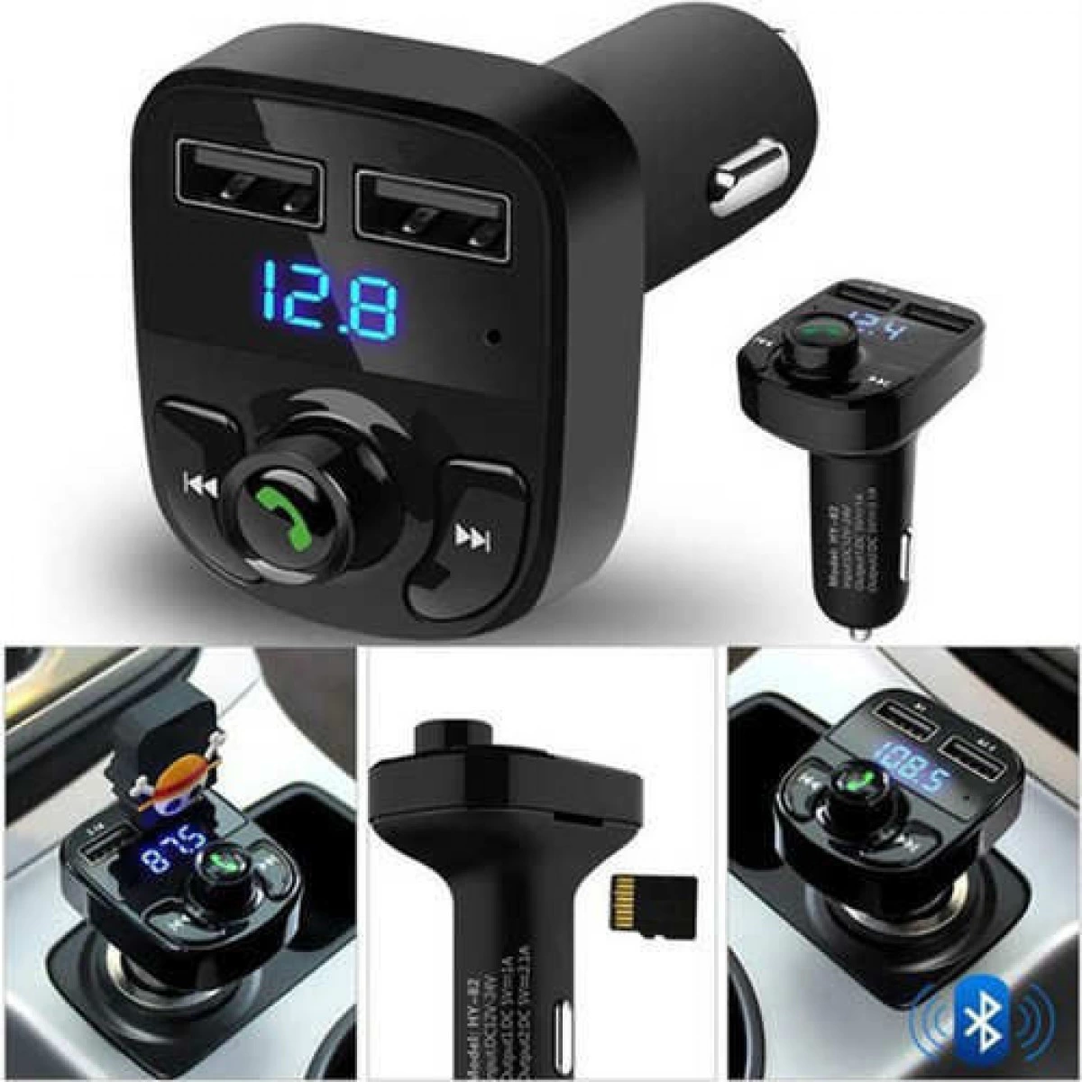 Carx8 Bluetooth Araç Kiti Fm Transmitter ( Bayi Depom ) Carx8 Bluetooth Araç Kiti Fm Transmitter ( Bayi Depom )