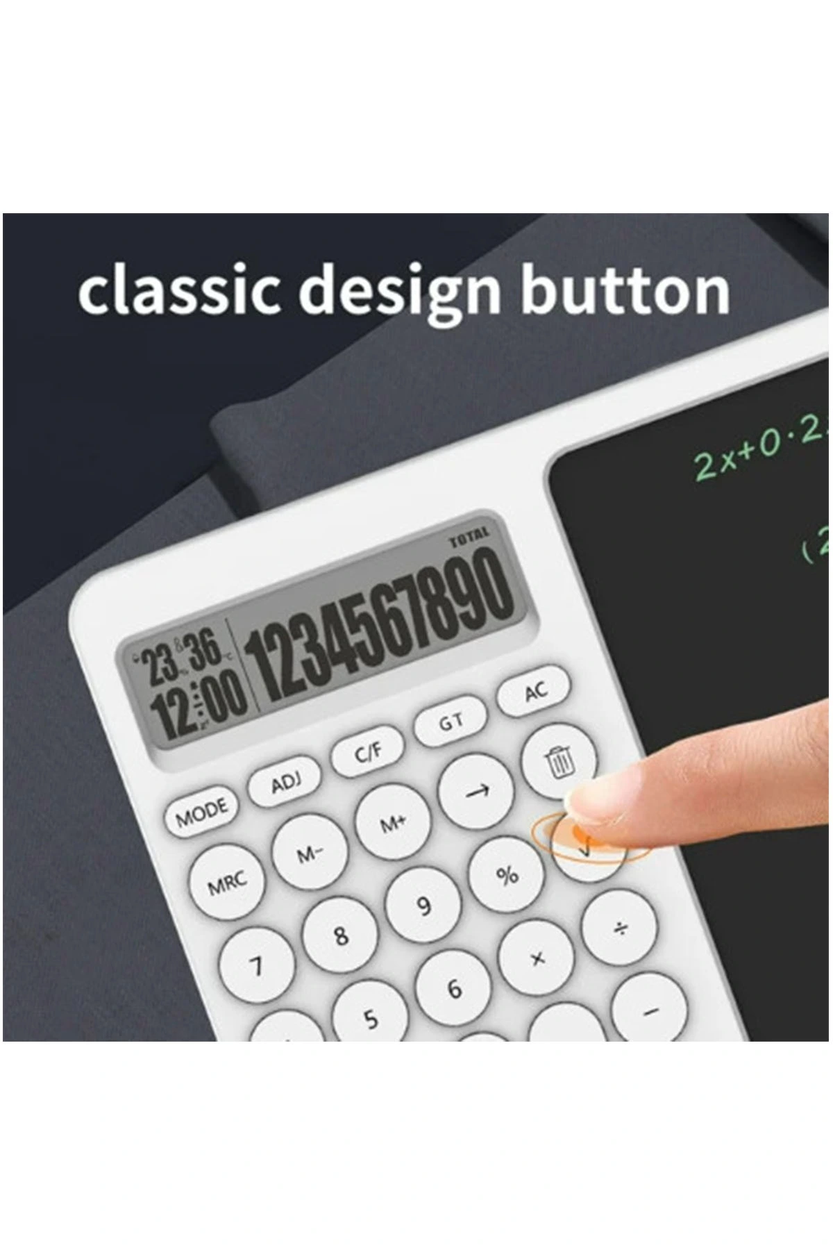 Çok Amaçlı Digital Hesap Makinesi Lcd Ekran Yazma Tableti Ofis Okul İçin Silinebilir El Yazısı Not Defteri ( Bayi Depom ) Çok Amaçlı Digital Hesap Makinesi Lcd Ekran Yazma Tableti Ofis Okul İçin Silinebilir El Yazısı Not Defteri ( Bayi Depom )