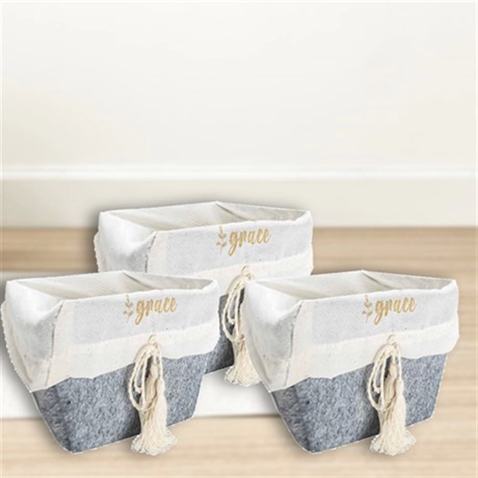 Çok Amaçlı Saklama Organizer Kutu Kare Keçe Sepet (mini) - 03433 ( Bayi Depom ) Çok Amaçlı Saklama Organizer Kutu Kare Keçe Sepet (mini) - 03433 ( Bayi Depom )
