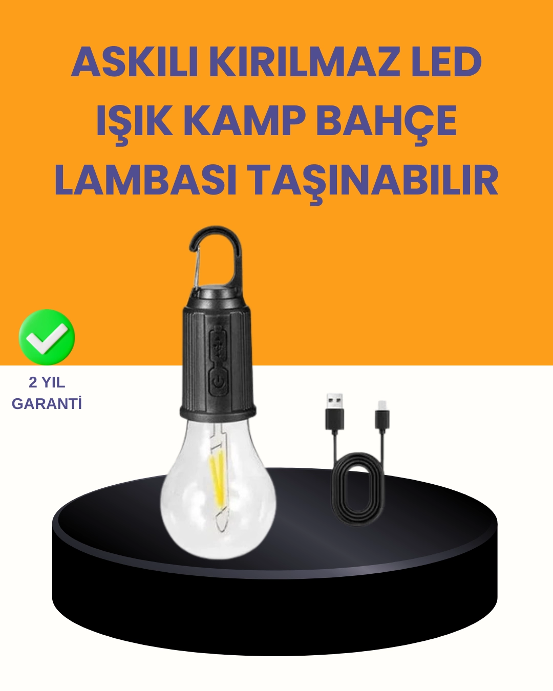 Çok Yönlü Asma Kancalı Kamp Işığı ( Bayi Depom ) Çok Yönlü Asma Kancalı Kamp Işığı ( Bayi Depom )