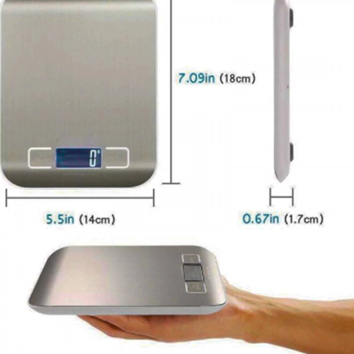 Dijital Mutfak Terazisi Paslanmaz Çelik Elektronik Lcd Ağırlık 5 Kg Ölçeklii Pişirme Ölçü Aleti ( Bayi Depom ) Dijital Mutfak Terazisi Paslanmaz Çelik Elektronik Lcd Ağırlık 5 Kg Ölçeklii Pişirme Ölçü Aleti ( Bayi Depom )
