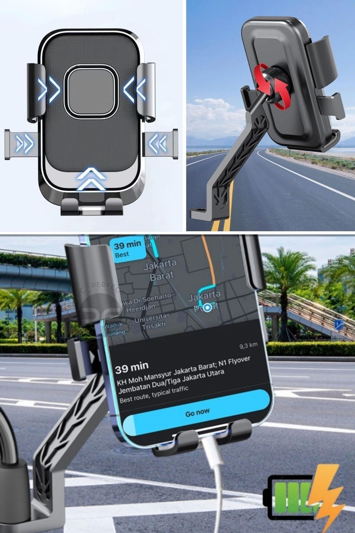 Motor,motosiklet,bisiklet ,scooter İçin 360 Derece Dönebilen Dikiz Aynası Versiyonu Telefon Tutucu Aparat ( Bayi Depom ) Motor,motosiklet,bisiklet ,scooter İçin 360 Derece Dönebilen Dikiz Aynası Versiyonu Telefon Tutucu Aparat ( Bayi Depom )