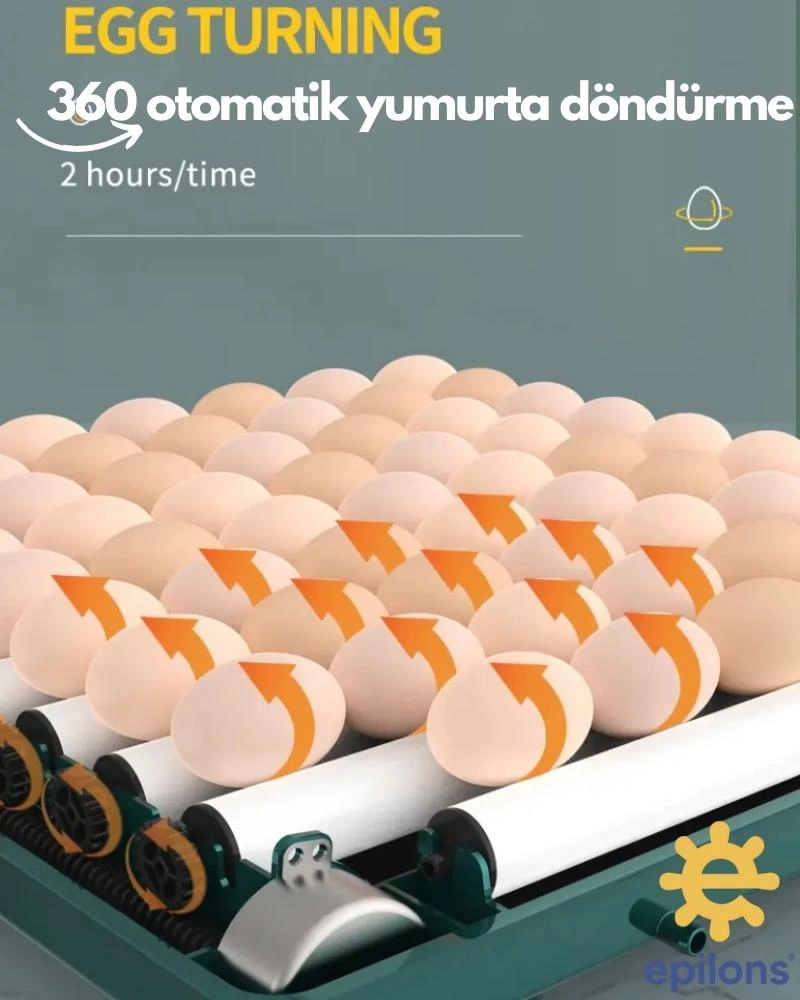 130 Yumurtalık Tam Otomatik Kuluçka Makinesi Extra Yedek Motorlu Akü Kablolu Silindir Viyollü Profesyonel ( Bayi Depom ) 130 Yumurtalık Tam Otomatik Kuluçka Makinesi Extra Yedek Motorlu Akü Kablolu Silindir Viyollü Profesyonel ( Bayi Depom )