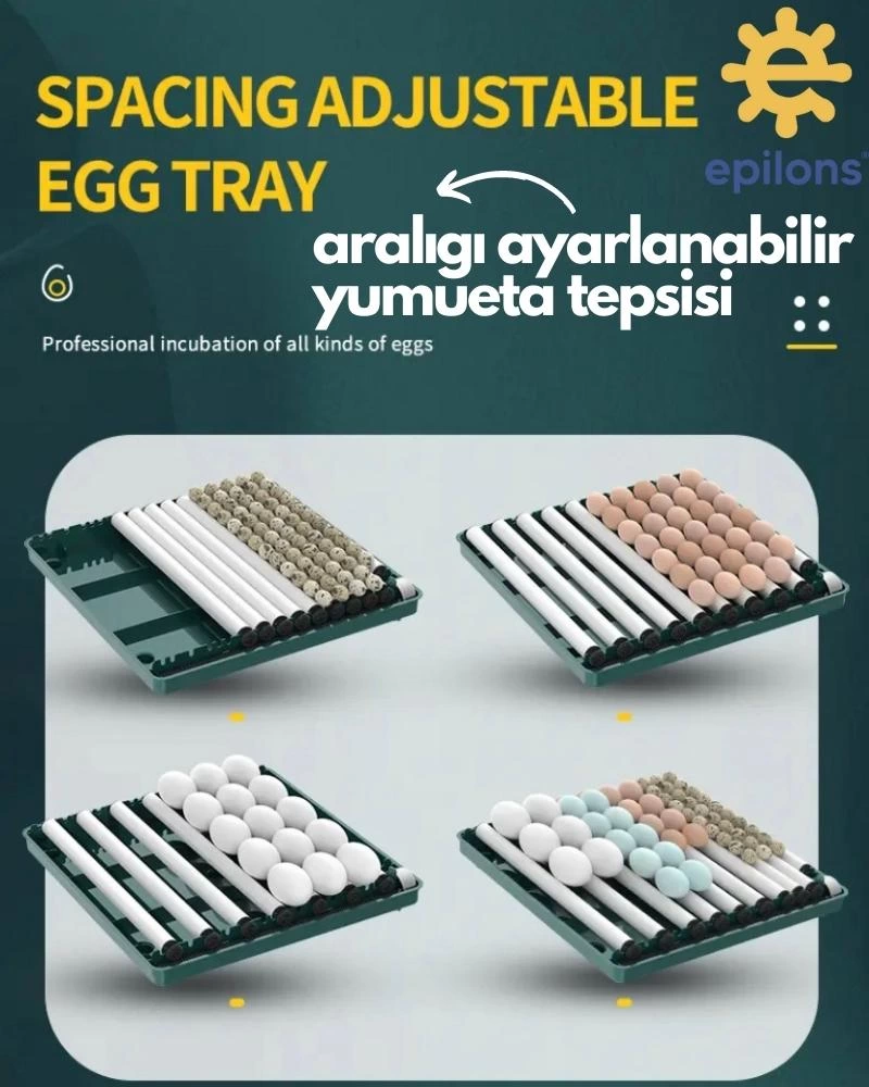 130 Yumurtalık Tam Otomatik Kuluçka Makinesi Extra Yedek Motorlu Akü Kablolu Silindir Viyollü Profesyonel ( Bayi Depom ) 130 Yumurtalık Tam Otomatik Kuluçka Makinesi Extra Yedek Motorlu Akü Kablolu Silindir Viyollü Profesyonel ( Bayi Depom )
