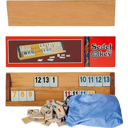 Eser Yetişkin Orta Boy Sedef Ağaç Okey Takımı ( Bayi Depom ) Eser Yetişkin Orta Boy Sedef Ağaç Okey Takımı ( Bayi Depom )